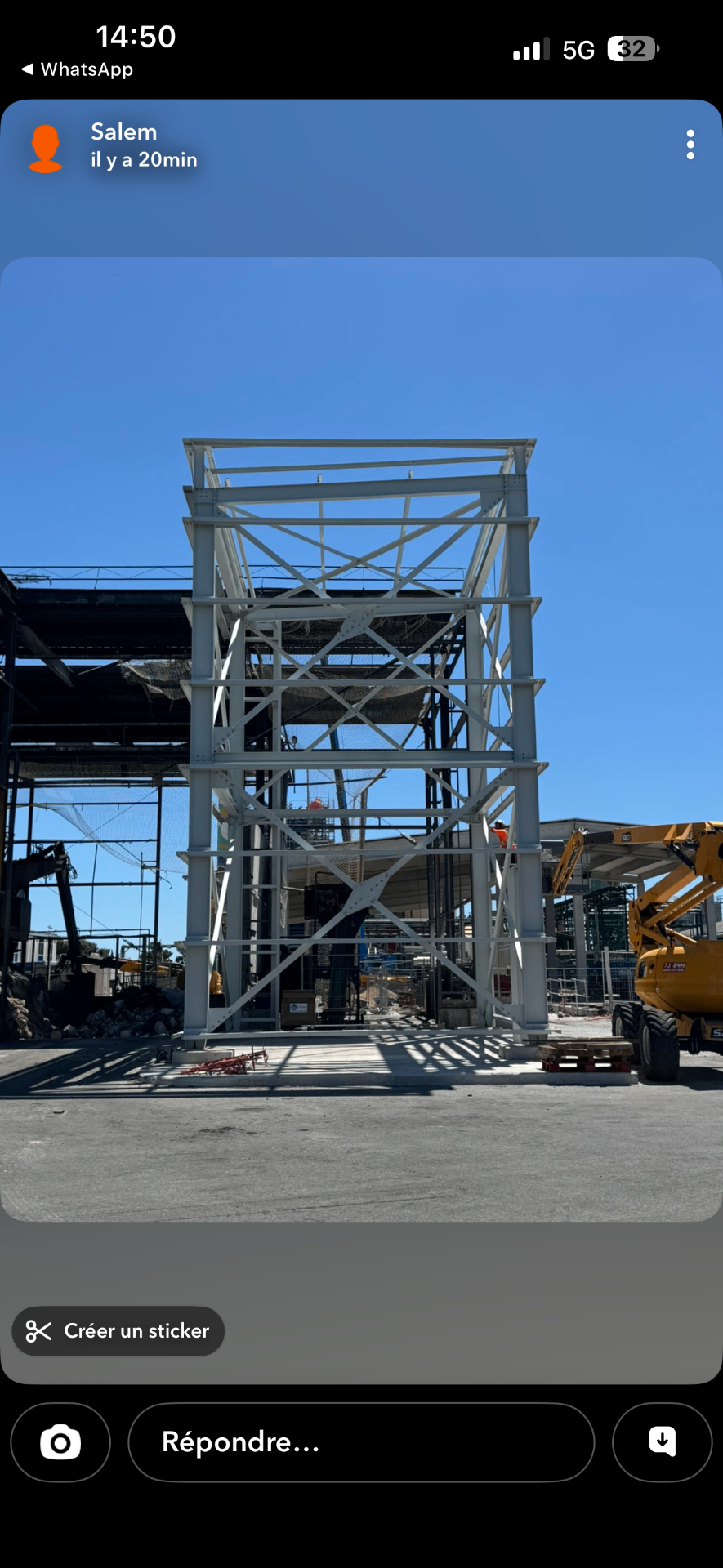 Charpente lourde — Site de production